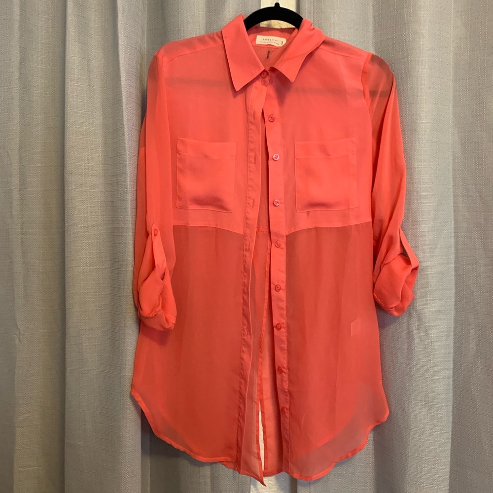 Love Tree Pink Blouse